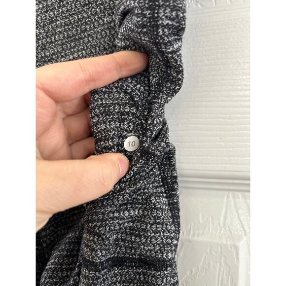 Lululemon Grey Marled Black Full Length High Waist Will Pant Leggings - Picture 2 of 6